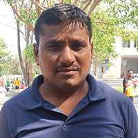 Portrait of P. Srinivas