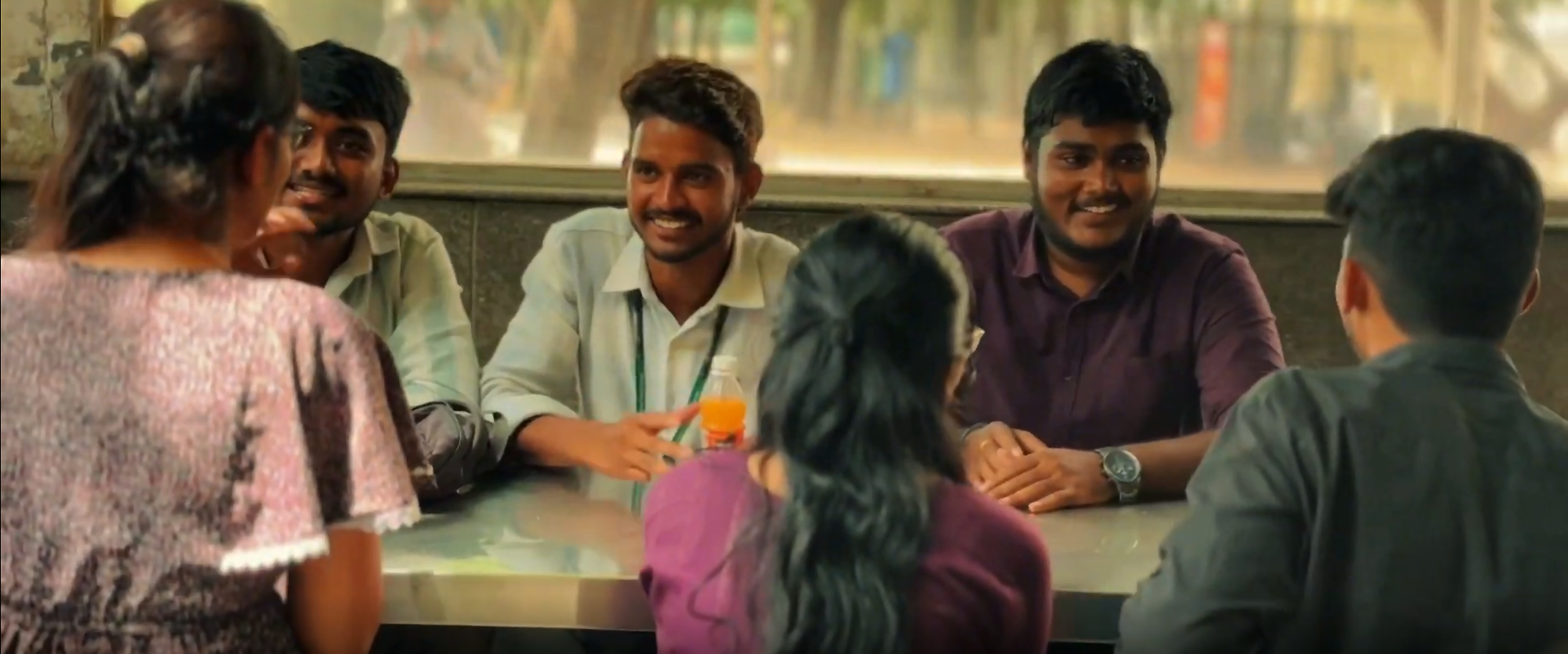 Group of MLRIT students on campus